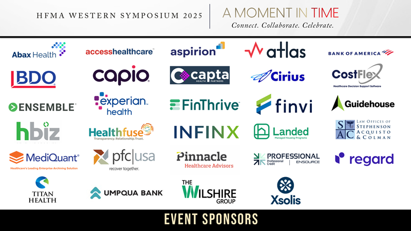 Event Sponsors 2025 Western Symposium